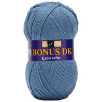 Bonus DK: Ocean Blue Yarn 100g