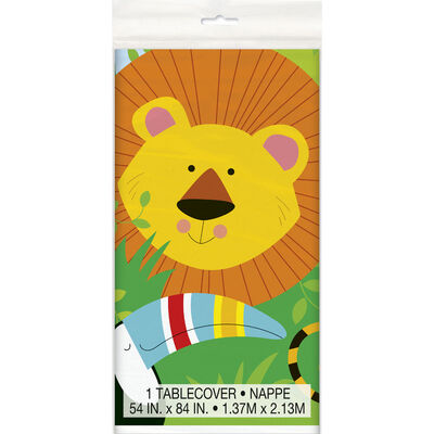 Animal Jungle Plastic Table Cover image number 1
