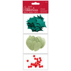 Felt Leaves & Berry Embellishments: Pack of 80 image number 1