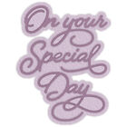 Gemini Mini Expressions Die - On Your Special Day image number 2