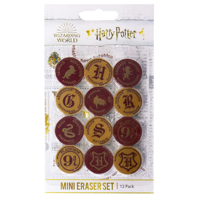Harry Potter Mini Eraser Set: Pack of 12 image number 1