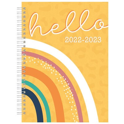 A5 Hello 2022-2023 Week to View Academic Diary image number 1