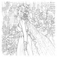 The Throne of Glass Colouring Book