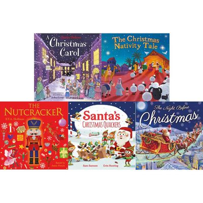 Wish You a Merry Christmas: 10 Kids Picture Book Bundle image number 3