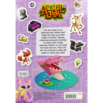 Animal Jam Mega Sticker Play Wild Book image number 4