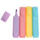 Works Essentials Pastel Highlighter Pens: Pack of 4 image number 3