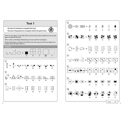 11 Non Verbal Reasoning Quick Practice Tests Ages 9-10 image number 2
