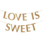 Love is Sweet Kraft Buffet Bunting image number 2
