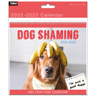 Dog Shaming 2022-2023 Mid-Year Desk Calendar image number 1