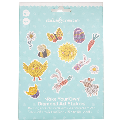 Make Your Own Diamond Art Spring Stickers image number 1