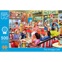 The Vintage Caf&eacute; 500 Piece Jigsaw Puzzle