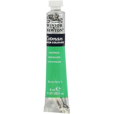 Winsor & Newton Cotman Watercolour Paint Tube - Emerald image number 1