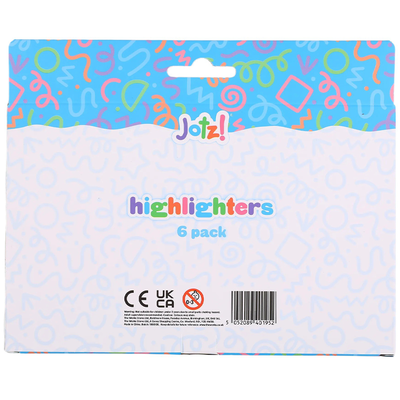 Jotz! Caf&eacute; Collection Highlighters: Pack of 6 image number 2