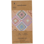 Make Your Own Granny Squares Crochet Kit image number 1