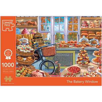 The Bakery Window 1000 Piece Jigsaw Puzzle image number 1