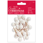 Frosted White Decorative Berries: Pack of 24 image number 1