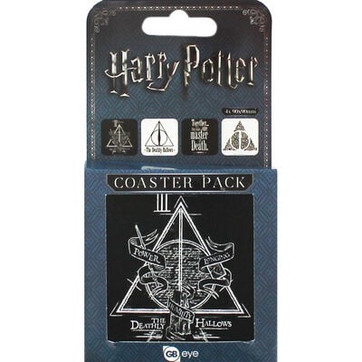 Harry Potter - Deathly Hallows Coasters - 4 Pack image number 1