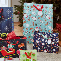 Christmas Extra Large Festive Friends Gift Bag