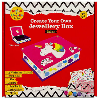 Create Your Own Jewellery Box: Unicorn image number 1