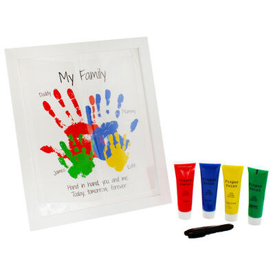 My Family Handprint Frame Set image number 3