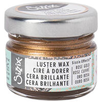 Sizzix Effectz Luster Wax: Rose Gold