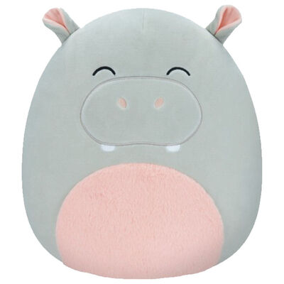 Squishmallows Plush: Harrison The Grey Hippo image number 1
