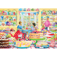 Tea Cake 1000 Piece Jigsaw Puzzle