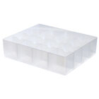 Whitefurze Allstore 24-36 Litre Clear Plastic Insert Tray image number 1