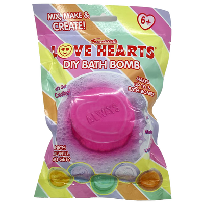 Swizzels Love Hearts DIY Bath Bomb image number 1