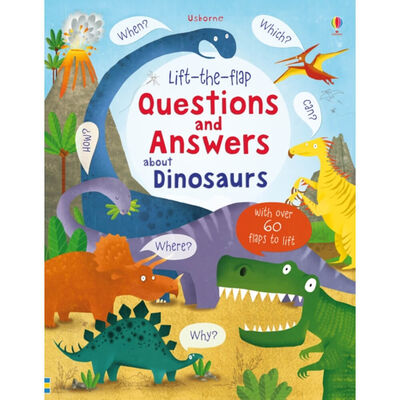 Lift-the-flap Questions and Answers about Dinosaurs image number 1