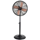 Beldray Adjustable Floor Standing 16 Inch Black Rose Gold Fan image number 1