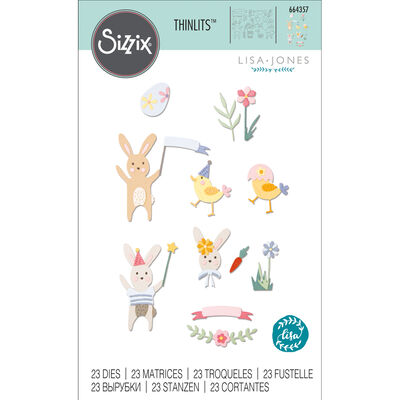 Easter Celebration Metal Cutting Die Set image number 1