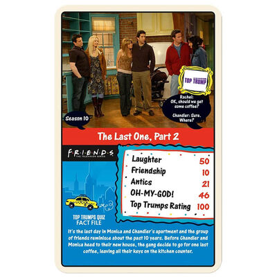 Friends Limited Edition Top Trumps Card Game image number 3