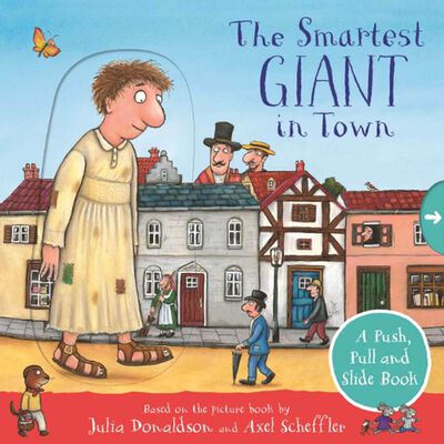 The Smartest Giant in Town: A Push, Pull and Slide Book image number 1