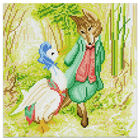 Jemima Puddle-Duck and Mr Fox Crystal Art Kit image number 2