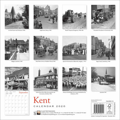 Kent Heritage 2020 Wall Calendar image number 3