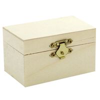 Mini Wooden Rectangle Box
