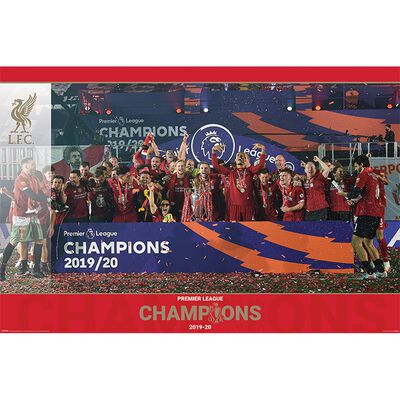 Liverpool FC Trophy Lift Poster image number 1