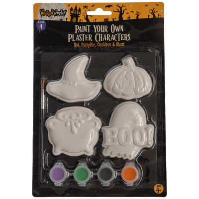 Paint Your Own Plaster Characters: Pack of 4 image number 1