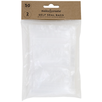 Self Seal Bags: Pack of 50 image number 1