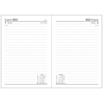 A5 Leaves 2022-2023 Day a Page Academic Diary image number 2