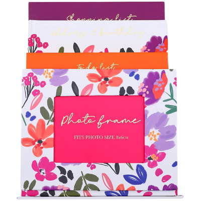 Flowers Notepad Memo Box Set image number 1