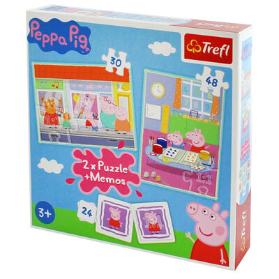 Peppa Pig 2-in-1 Jigsaw Puzzle Set image number 2