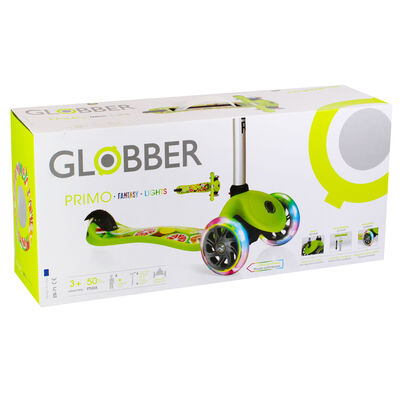 Green Globber Kids 3 Wheel Scooter image number 1