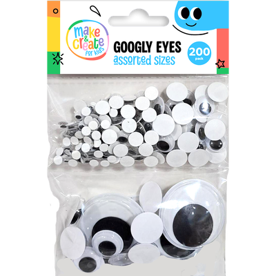 Wiggly Eyes Variety Set: Pack of 200 image number 1