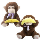 Peekaboo Monkey Dual-Function Plush: 23cm image number 2