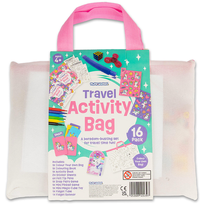 PlayWorks Colour Your Own Travel Activity Bag image number 4
