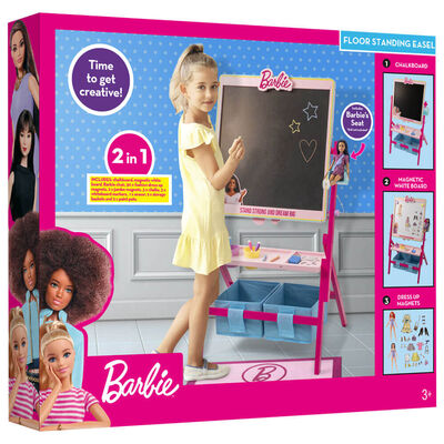 Barbie 2-in-1 Wooden Floor Standing Easel image number 4