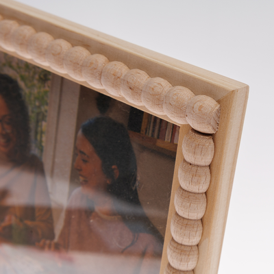 Beaded Wooden Frame: 13 x 18cm image number 2