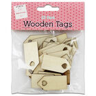 Wooden Tags: Pack of 25 image number 1
